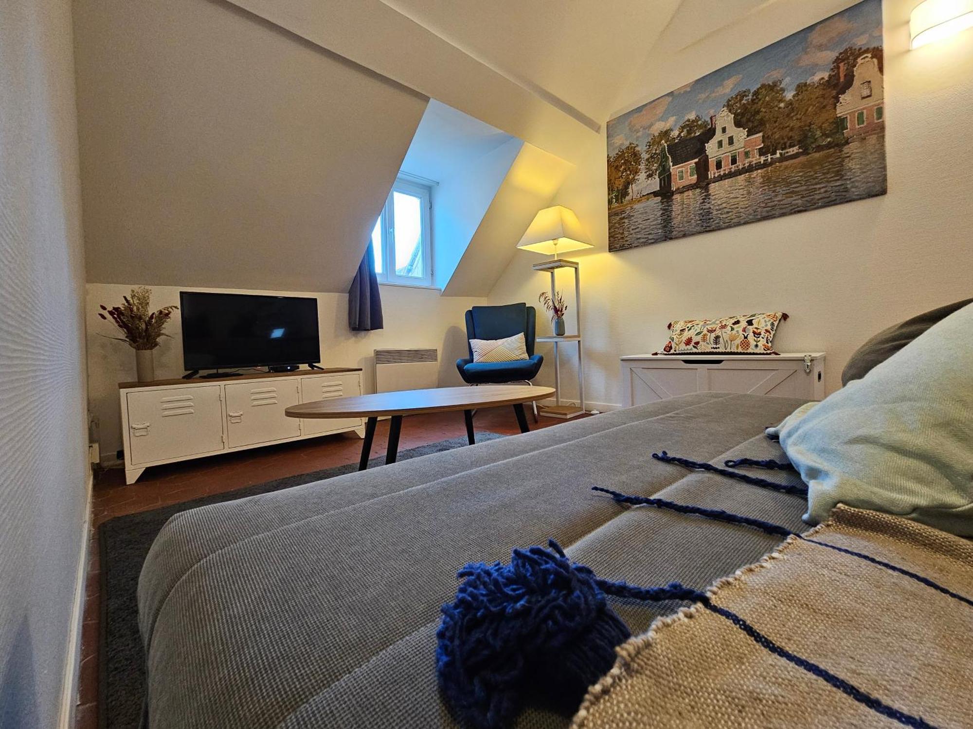 Charmant Duplex Au Coeur De Vernon Proche Gare Et Giverny Kültér fotó