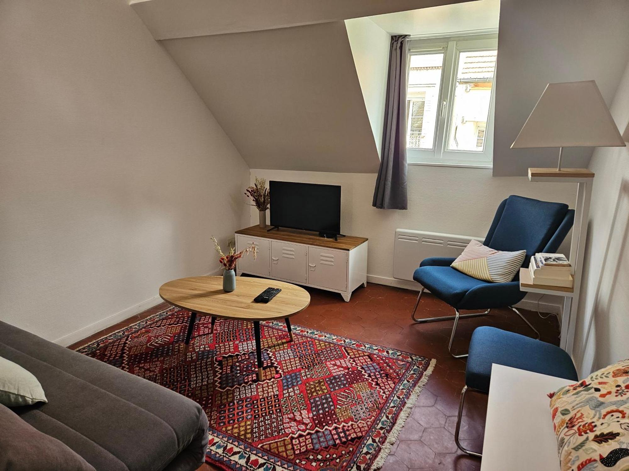Charmant Duplex Au Coeur De Vernon Proche Gare Et Giverny Kültér fotó