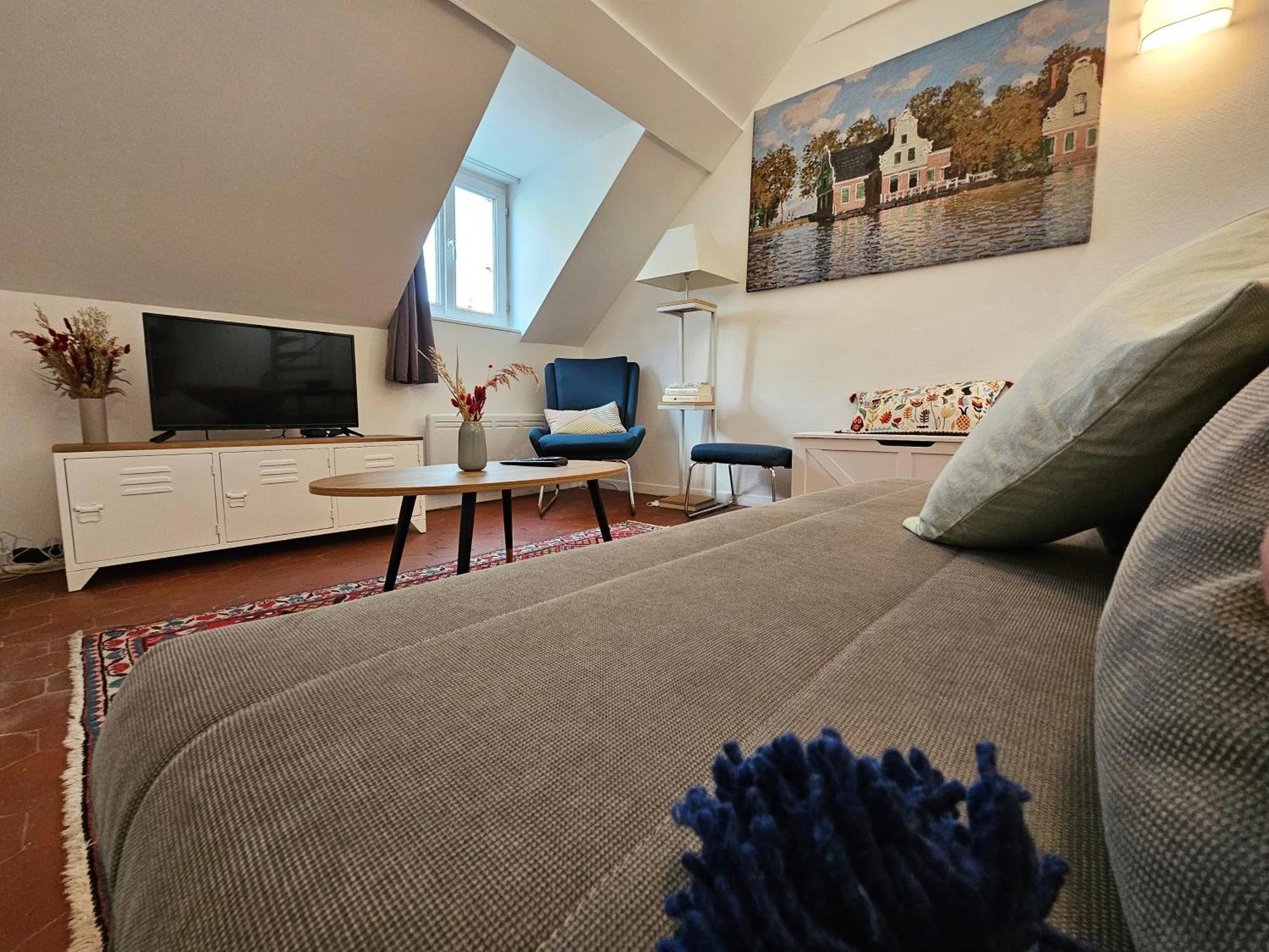 Charmant Duplex Au Coeur De Vernon Proche Gare Et Giverny Kültér fotó
