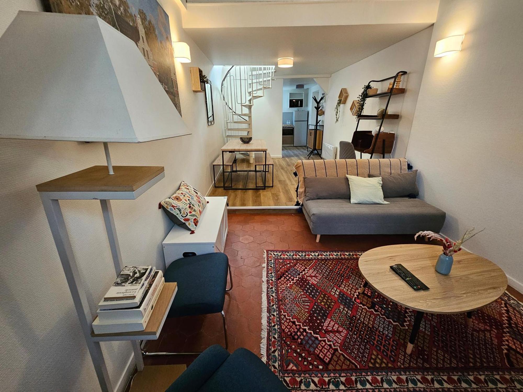 Charmant Duplex Au Coeur De Vernon Proche Gare Et Giverny Kültér fotó